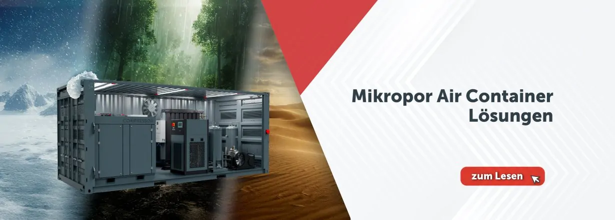 Mikropor Air Container-Lösungen